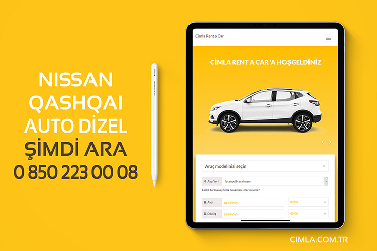 Nissan Qashqai Dizel Otomatik Kiralama